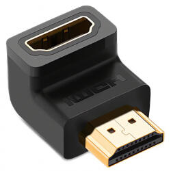 UGREEN Adaptor Video UGREEN HD112 Up Angle, HDMI - HDMI, 4K, Negru - gsmboutique