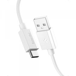 Spigen Cablu Date si Incarcare USB-A - USB-C Spigen Essential, 60W, 2m, Alb ACA08716 - gsmboutique