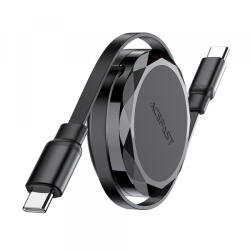 ACEFAST Cablu Date si Incarcare USB-C - USB-C Acefast C13-03, 60W, 0.8m, Negru - gsmboutique