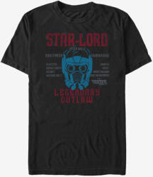 ZOOT. Fan Черна унисекс тениска Star-Lord Guardians of the Galaxy ZOOT. Fan Marvel ZOOT. Fan | Cheren | МЪЖЕ | S