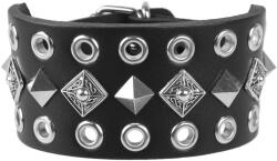 Leather & steel fashion гривна LEATHER & STEEL FASHION - Pyramids and Rings - LSF1 158