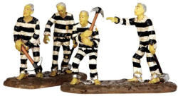  Lemax chain gang s/2 Spooky Town 2014