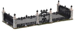  Lemax bat fence gate, set of 5 Spooky Town 2020