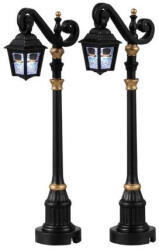  Lemax skeleton deco lamp, set of 2 Spooky Town 2022