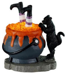  Lemax witchy cauldron Spooky Town 2022