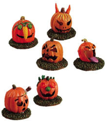  Lemax pumpkin people, set of 6 Spooky Town 2005