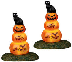  Lemax cat and pumpkin, set of 2 Spooky Town 2022