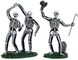  Lemax dancing skeletons s/2 Spooky Town 2007