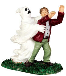  Lemax ghost grasps victim Spooky Town 2014
