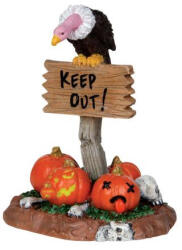 Lemax keep out! Spooky Town 2012
