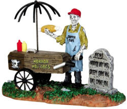  Lemax ghoul hot dog vendor Spooky Town