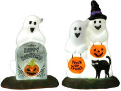  Lemax happy halloween ghosts, set of 2 Spooky Town 2022
