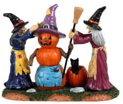  Lemax pumpkin witch Spooky Town 2023