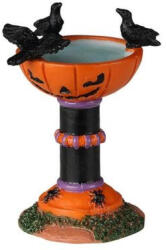 Lemax jack-o-lantern birdbath Spooky Town 2022