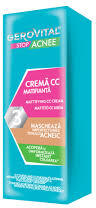 Farmec Crema Cc Matifianta Gerovital Stop Acnee 30 Ml