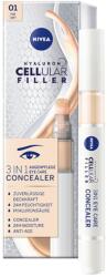 Beiersdorf (Nivea) Corector Hidratant Pentru Zona Ochilor Nivea Cellular 3-In-1 Nuanta Deschisa, 4 Ml