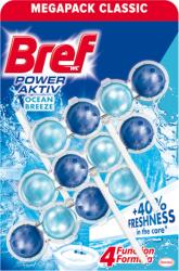 Henkel Bref Power Aktiv Ocean Odorizant Toaleta 3X50G
