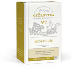 Györgytea GYÖRGYTEA Bodzavirág szárított, morzsolt virág No. 2 (50g)