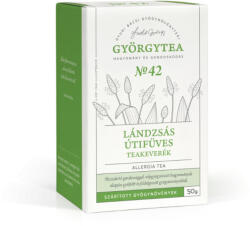 Györgytea GYÖRGYTEA Lándzsás útifüves teakeverék (Allergia tea) No. 42 (50g)