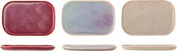 Bloomingville Farfurii dreptunghiulare Addison colorate, 3 buc (82073102)