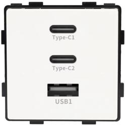 Luxion Modul Priza Fast Charge 65W - USB-A + 2 x USB-C LUXION SmartElectro IntelligentHouse (LX-MP65B)