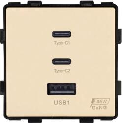 Luxion Modul Priza Fast Charge 65W - USB-A + 2 x USB-C LUXION SmartElectro IntelligentHouse (LX-MP65G)