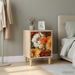 vidaXL Dulap de noapte GENNEP Stejar Sonoma 36 x 33 x 50 cm GartenMobel Dekor (8007201)