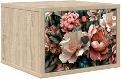vidaXL Noptiera suspendata BORNE Stejar Sonoma 36 x 33 x 25 cm GartenMobel Dekor (8007457)