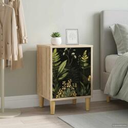 vidaXL Dulap de noapte RHENEN Stejar Sonoma 36 x 33 x 50 cm GartenMobel Dekor (8007189)