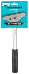Detoolz Racleta metalica Detoolz cu lama 14x100 mm pentru vopsea si reziduuri (DZ-SM3052-G01)