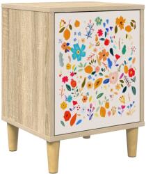 vidaXL Dulap de noapte MAINZ Stejar Sonoma 36 x 33 x 50 cm GartenMobel Dekor (8007219)