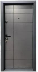 NOVO DOORS Usa metalica de apartament cu izolatie si vizor Novo Doors First Class NDS304, Deschidere Stanga Dreapta, Dimensiune 200X88 cm, Tabla 1.2 mm, Kit complet, Gri antracit (Sens deschidere: Dreapta) (NDS3