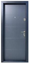 NOVO DOORS Usa metalica de apartament cu izolatie si vizor Novo Doors First Class NDS12, Deschidere Stanga Dreapta, Dimensiune 200X88 cm, Tabla 1.2 mm, Kit complet, Gri Antracit (Culoare: Gri Antracit, Sens desc