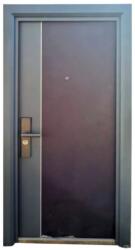 NOVO DOORS Usa metalica de exterior cu izolatie si vizor Novo Doors NDFC10001 , deschidere stanga dreapta, 1 yala, dimensiuni multiple, tabla 1.2 mm, balamale si clanta incluse, toc de 7 centimetri, pentru case 