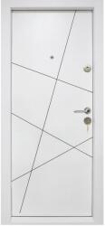 NOVO DOORS Usa metalica de apartament cu izolatie si vizor Novo Doors First Class NDS11, Deschidere Stanga Dreapta, Dimensiune 200X88 cm, Tabla 1.2 mm, Kit complet (Culoare: Alb, Sens deschidere: Stanga) (NDS11A