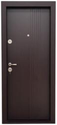 NOVO DOORS Usa metalica de apartament cu izolatie si vizor Novo Doors First Class NDS31, Deschidere Stanga Dreapta, Dimensiune 200X88 cm, Tabla 1.2 mm, Kit complet, Wenge (Sens deschidere: Stanga) (NDS31WEN88ORS