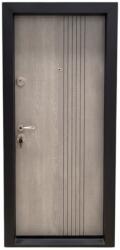 NOVO DOORS Usa metalica de apartament cu izolatie si vizor Novo Doors First Class NDS32, Deschidere Stanga Dreapta, Dimensiune 200X88 cm, Tabla 1.2 mm, Kit complet, Gri deschis (Sens deschidere: Stanga) (NDS32GR