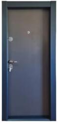NOVO DOORS Usa metalica de apartament cu izolatie si vizor Novo Doors First Class NDFC01, Deschidere Stanga Dreapta, Dimensiune 200X88 cm, Tabla 1.2 mm, Kit complet, Gri antracit (Sens deschidere: Stanga) (NDFC0