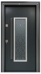 NOVO DOORS Usa metalica de exterior cu izolatie si vizor Novo Doors NDS1001S, Din compozit, 2 yale, Kit complet, Pentru case (Sens deschidere: Stanga) (NDS1001SGA100ORSTWIN)