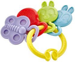BabyJem Jucarie dentitie Rattle Teether BabyJem (Culoare: Galben)