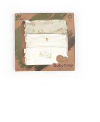 BabyCosy Set 3 body Rabbit, BabyCosy, 100% bumbac (Marime: 3-6 Luni)