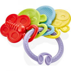 BabyJem Jucarie dentitie Rattle Teether BabyJem (Culoare: Mov)
