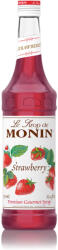 MONIN szirup koktélhoz - Eper - Strawberry - 0.7L