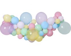 LufiParty DIY Eco Lufi Girland 65 db-os, pasztell színek