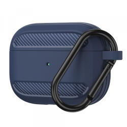 Techsuit Husa Techsuit Carbon pentru Apple AirPods 3, Bleumarin - koubsolutions