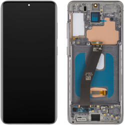 MP Display cu Touchscreen MP compatibil cu Samsung Galaxy S20 5G G981 / S20 G980, cu Rama, Versiune OLED, Negru - koubsolutions