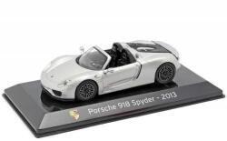  Macheta Porsche 918 spyder 2013 scara 1/43 argintiu