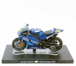  Macheta motocicleta 2004 Yamaha yzr-m1 colectia Valentino Rossi numarul 46 scara 1/18