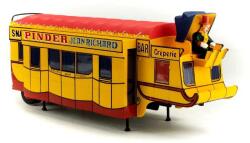  Macheta rulota Pinder circus autoutilitara creperie/snack 22cm scara 1/43