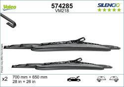 Valeo Silencio 700/650 mm 574285